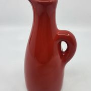 Robert Picault bottle in red ceramic, Vallauris, France, vintage 1950.