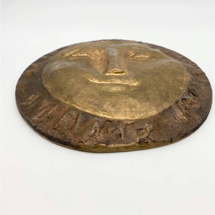 Bronze Sun 2 / Wall Sculpture, 1950s