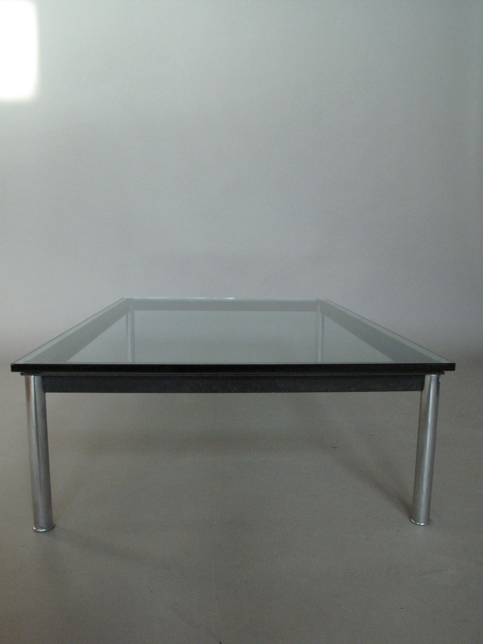 Model LC10 coffee table by Le Corbusier for Cassina