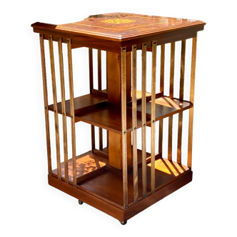 Swivel bookcase - English - 19th century style