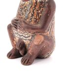 Vase Péruvien anthropomorphe en terre cuite