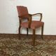 Fauteuil bridge moustache art déco