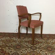 Armchair bridge mustache art deco