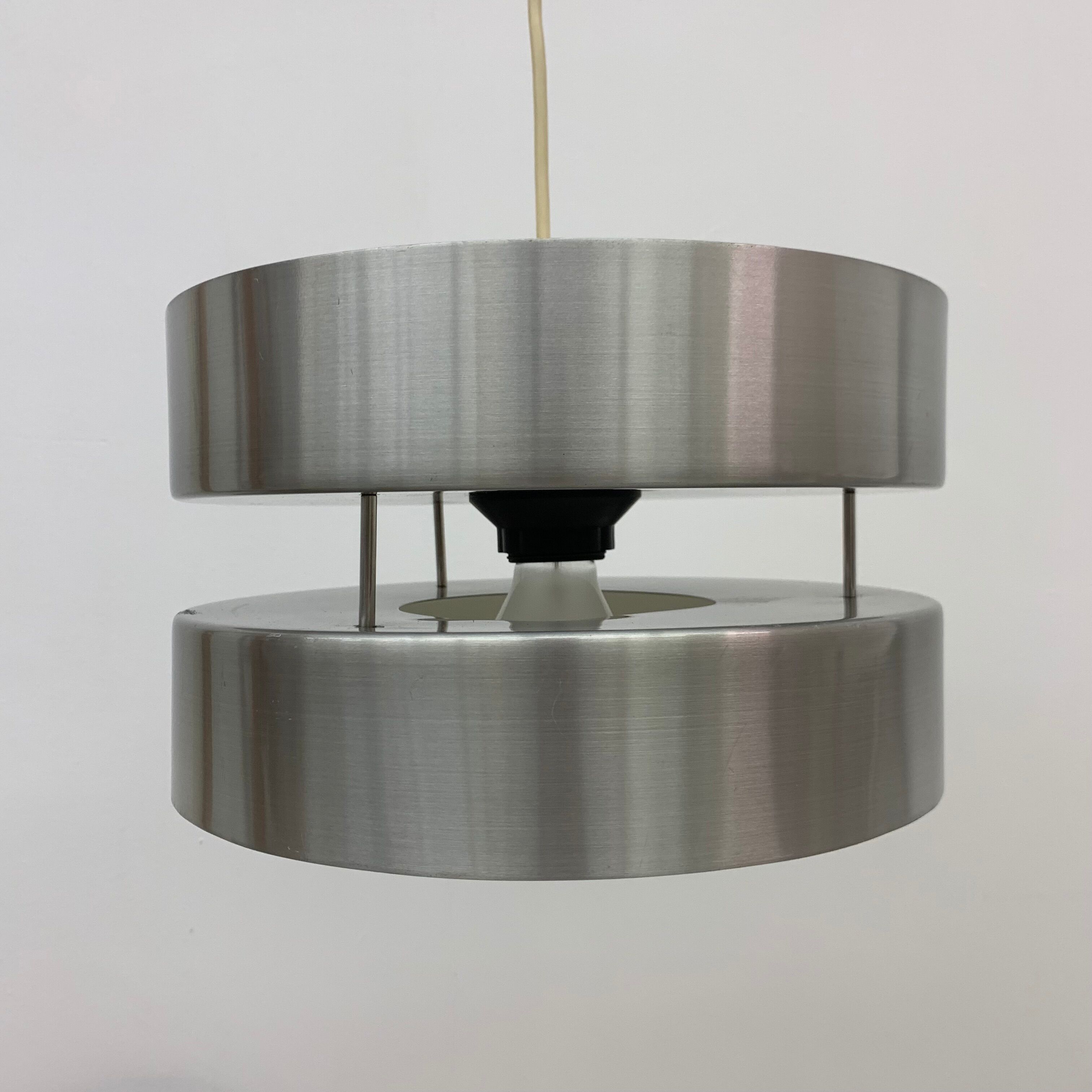 Hanging lamp aluminium design , 1960