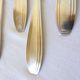 6 Apollo silver-plated metal forks, hallmarked 2106245
