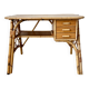 Bureau en rotin vintage
