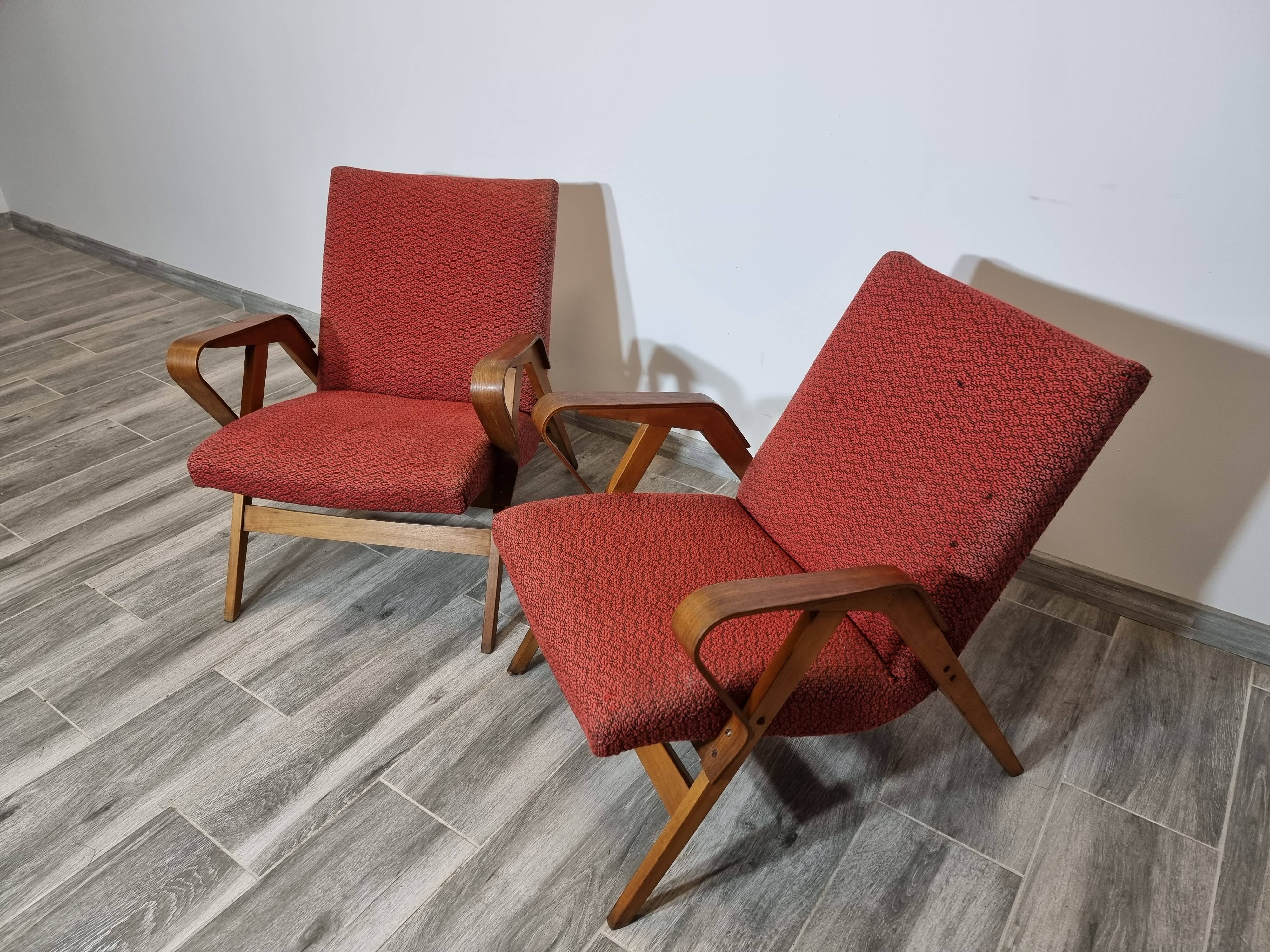 Armchairs by Frantisek Jirak