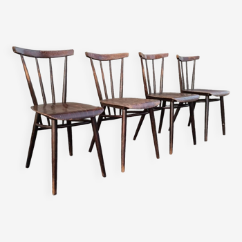 Set of 4 chairs from Tatra Nabytok Czechoslovakia 1960