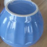 4 colorful faceted bowls