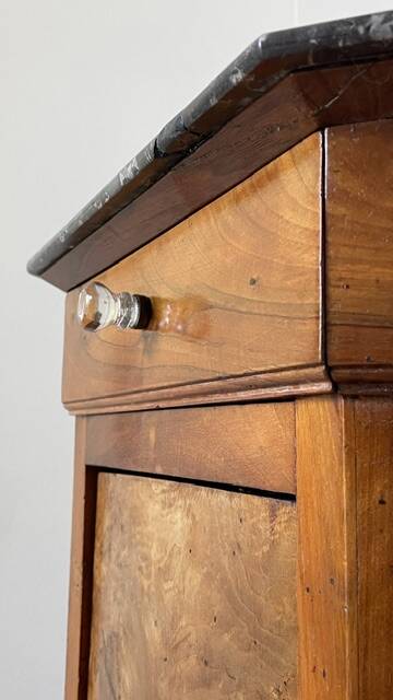 Antique Marble Bedside Table