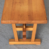 Dining set of 3 in solid oregon pine