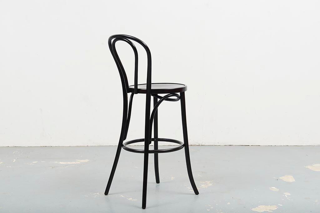 Black high chair