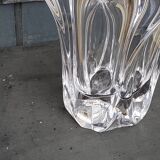 Daum crystal vase from the 70s height 28cm