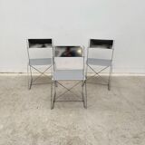 Nuova X Line chair for Magis in chrome, Italy 1980