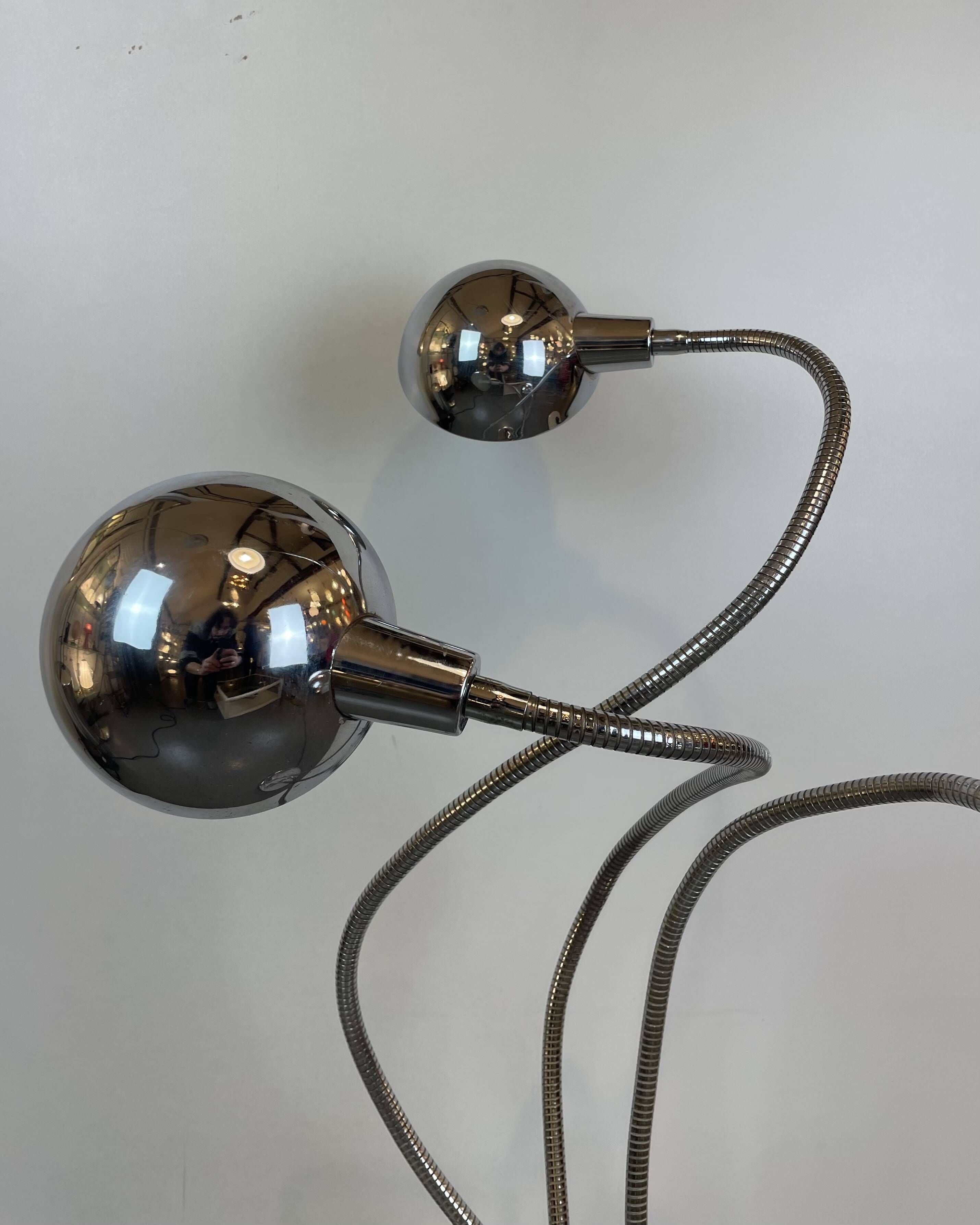 Hydra, Floor lamp by Pierre Folie for Jacques Charpentier, France, 1960