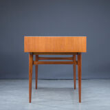 Mid-Century Teak Freestanding Desk from Bartels, 1960s