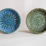 Scandinavian art pottery Birka bowls by Gunnar Nylund for Rörstrand, 1960s, set of 2