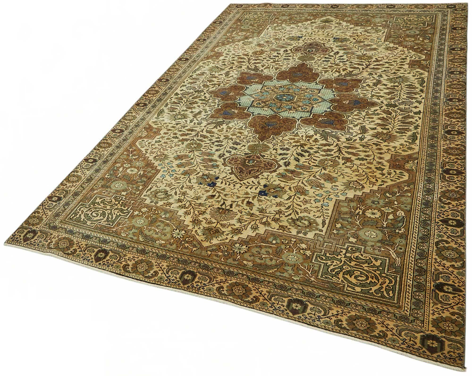 Turkish Wool Vintage Kayseri Rug 178 cm x 291 cm