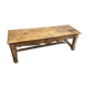 19th oak bench