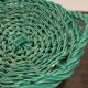 Large woven ceramic basket