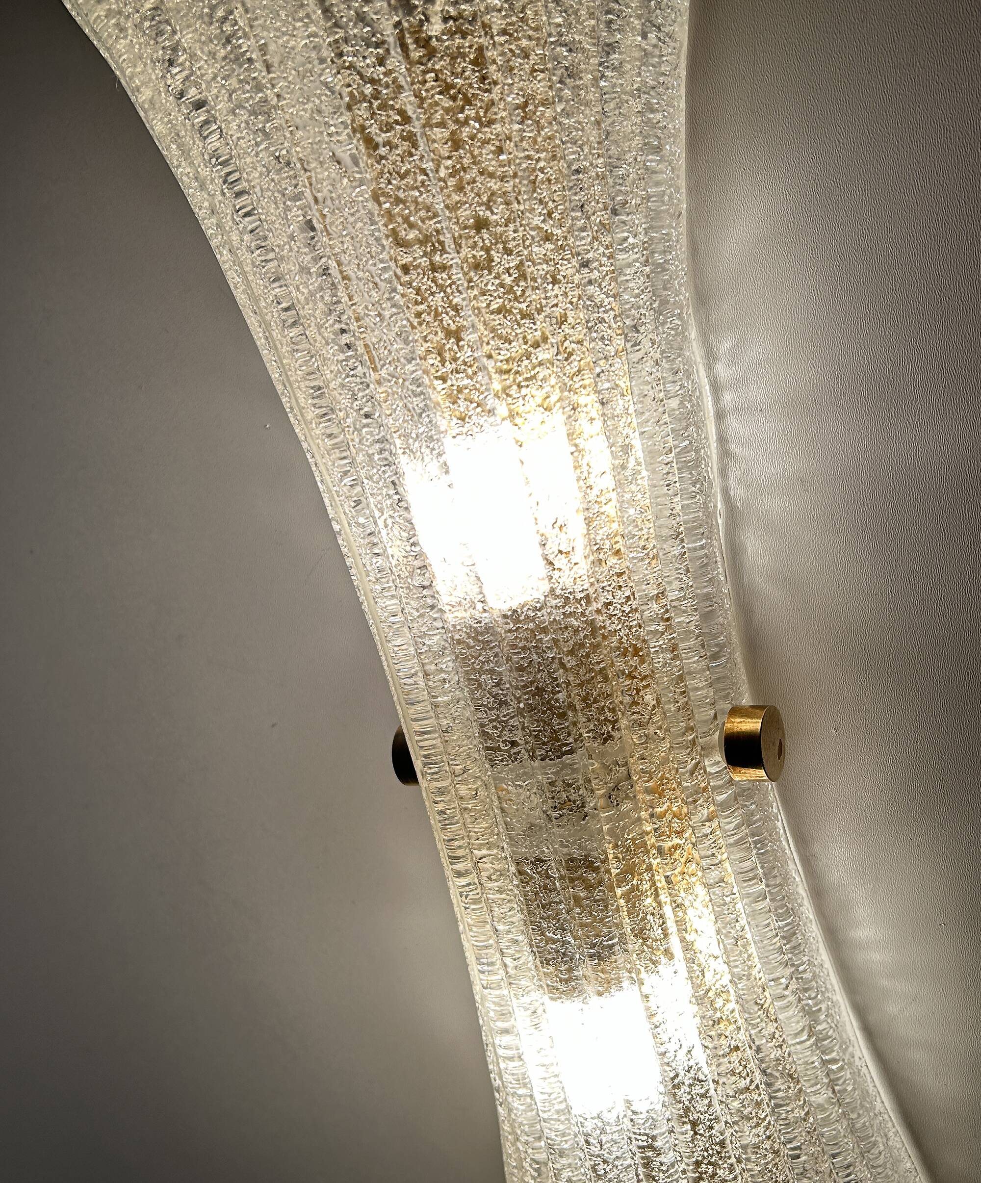 Vintage Glass Wall Lamp