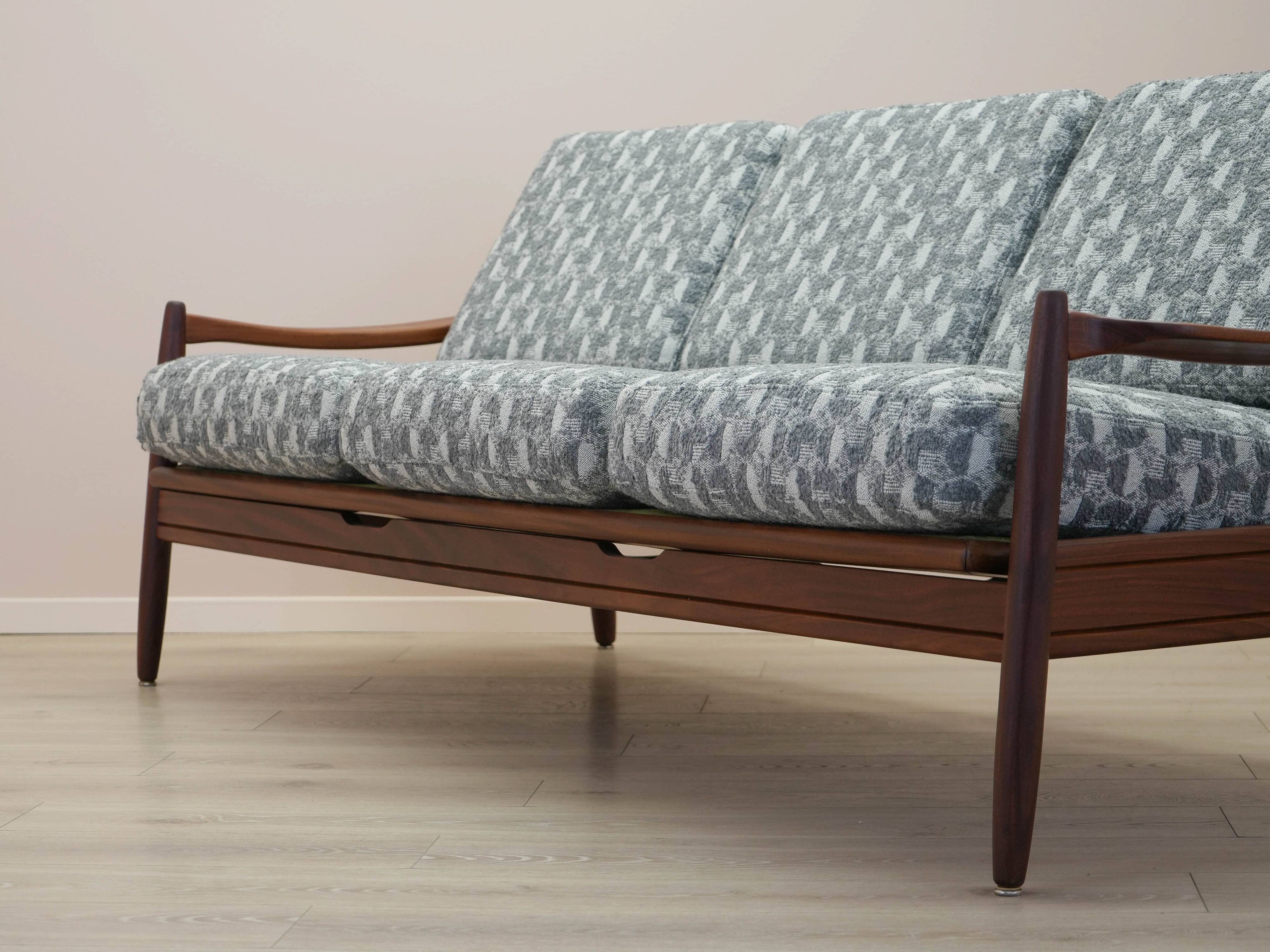 Teak sofa, Danish design, 1970s, made in Denmark