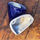 Set of 3 vintage ceramic bathroom lamps from Ifö of Sweden