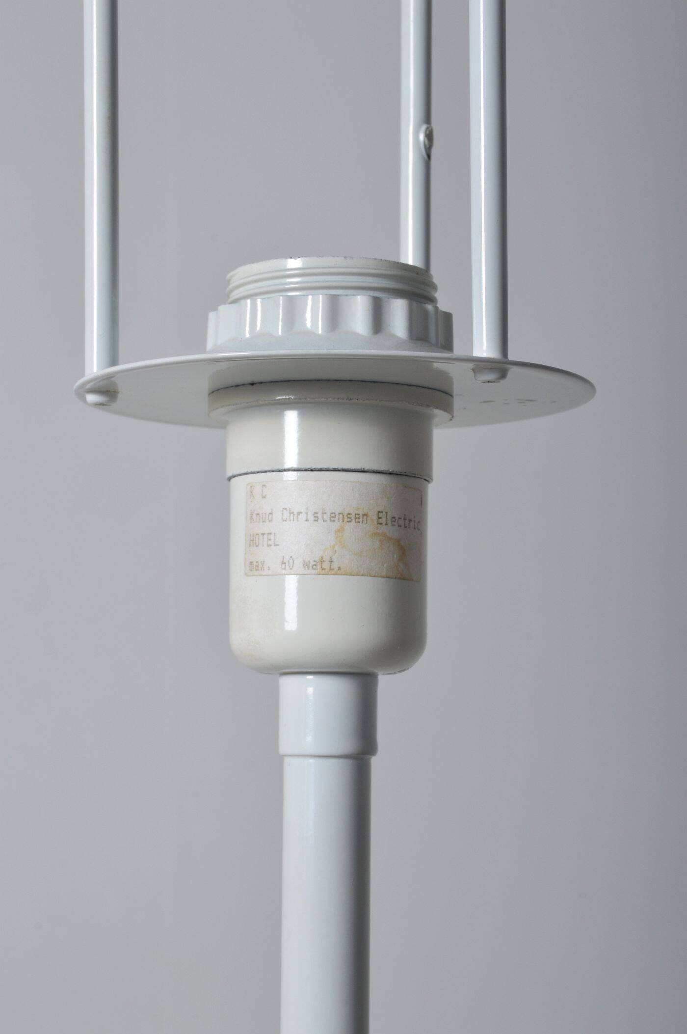 Danish 'mushroom' floor lamp by Knud Christensen Electric, 1970s