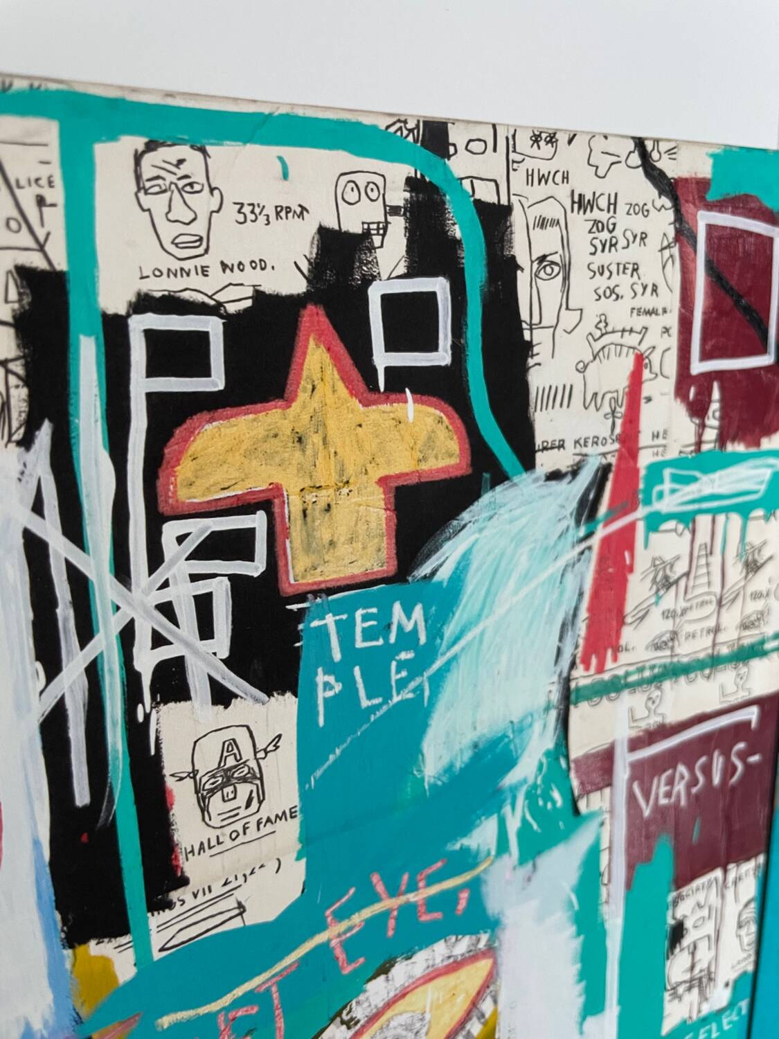 Jean Michel Basquiat (1960-1988), Ishatar 1983, publié par King McGaw, sous licence Arestar New York