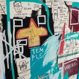 Jean Michel Basquiat (1960-1988), Ishatar 1983, publié par King McGaw, sous licence Arestar New York