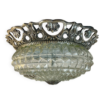 Ceiling Light Att. To Massive, Belgium, 1960s