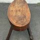 Table basse tripode brutaliste 