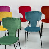 Colorful dining chairs