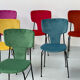 Colorful dining chairs
