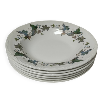 Royal China Vigo porcelain soup plates