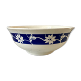 Salad bowl Badonviller blue klein 30s