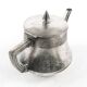 Art Nouveau silver-plated brass teapot, WMF, Germany, early 20th century