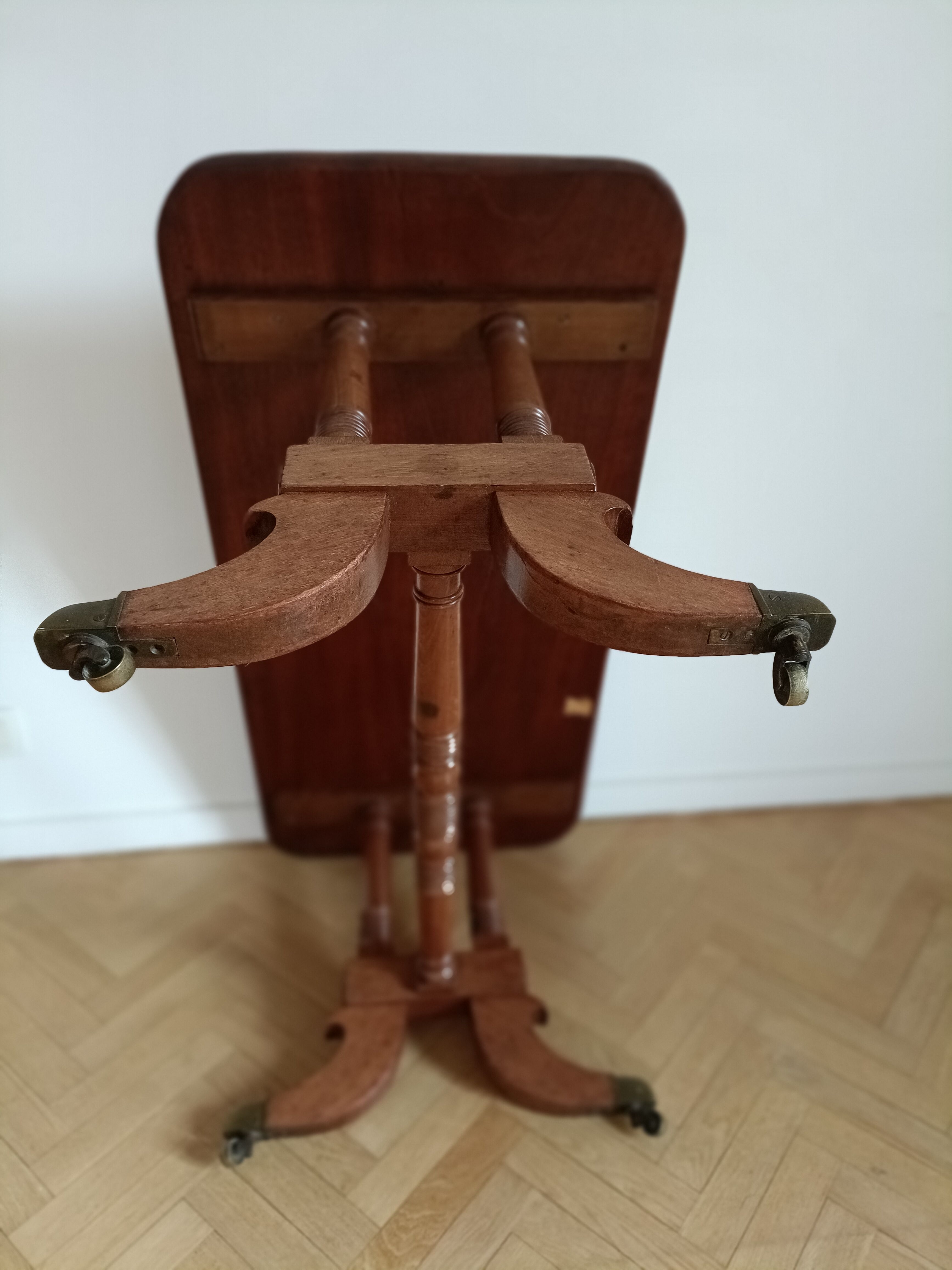 Mahogany English coffee table