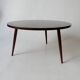 vintage coffee table design 1960 in rosewood wood 60s 70s