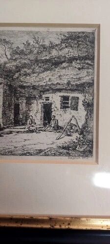 Alexis nicolas perignon (nancy 1726-1782) engraving xviii landscape