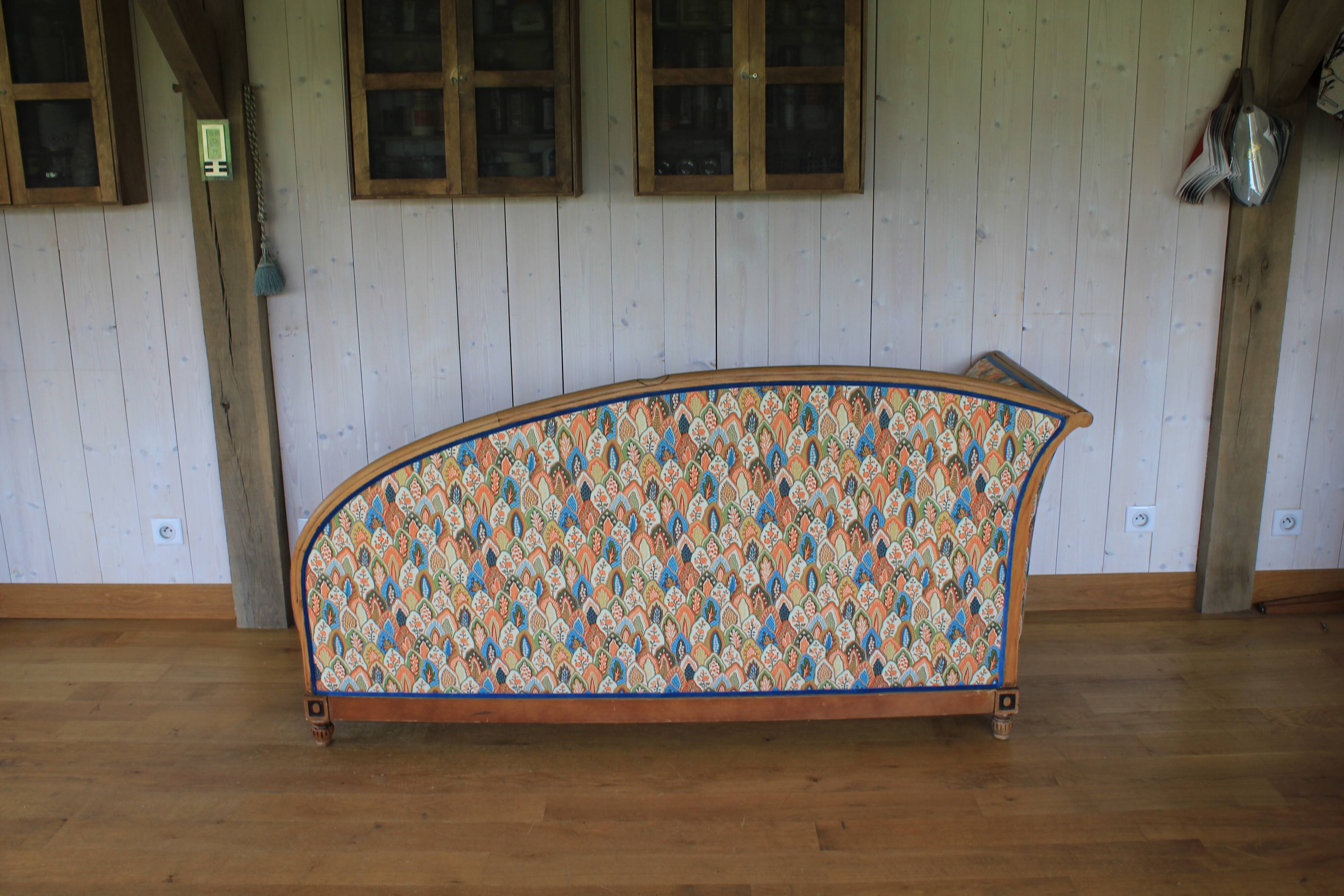 Art Nouveau/Art Deco chaise longue - sofa bed