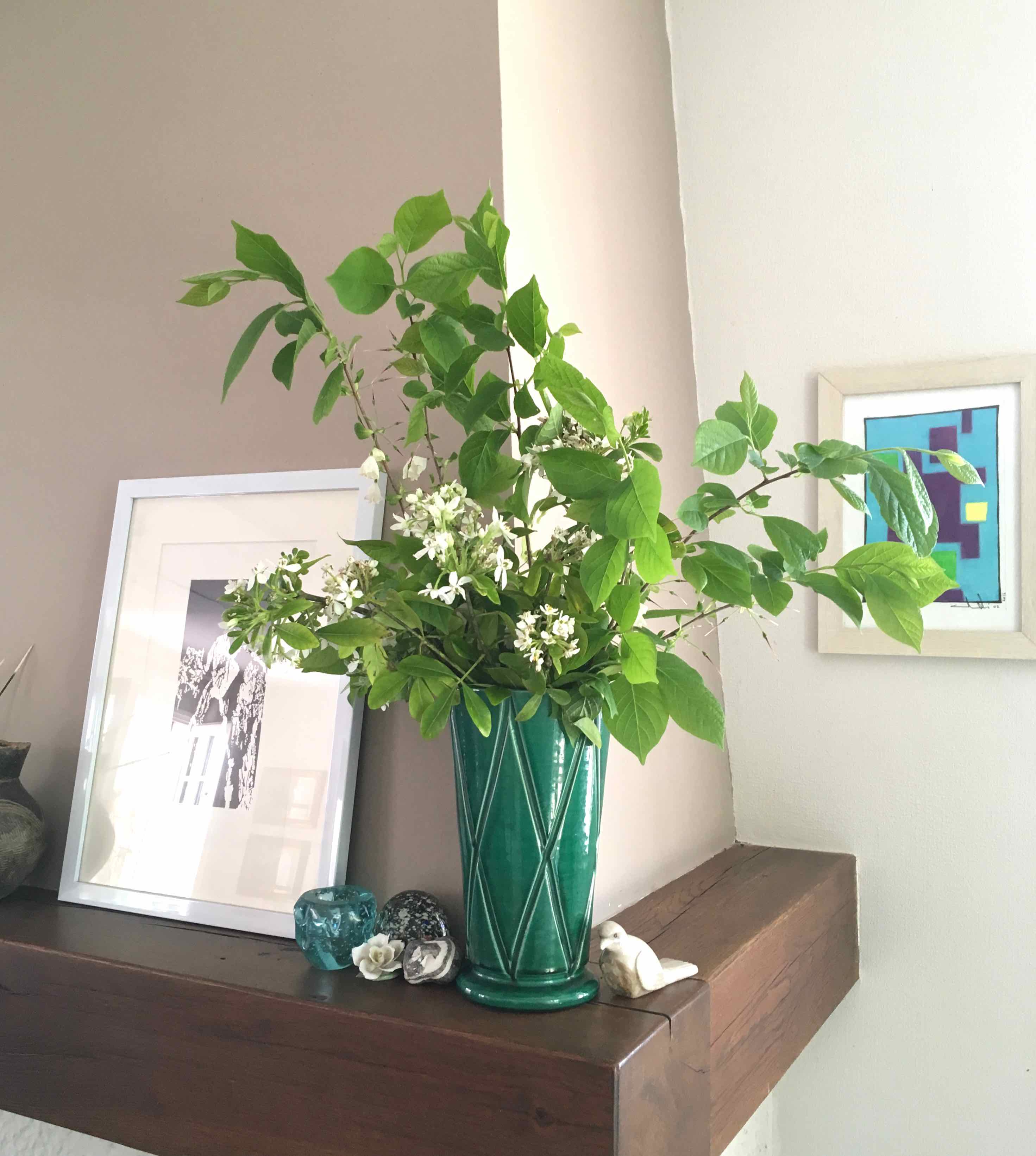 Ceramic vase Cerenne Vallauris