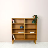 Scandinavian oak bookcase