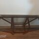 Vintage rattan console