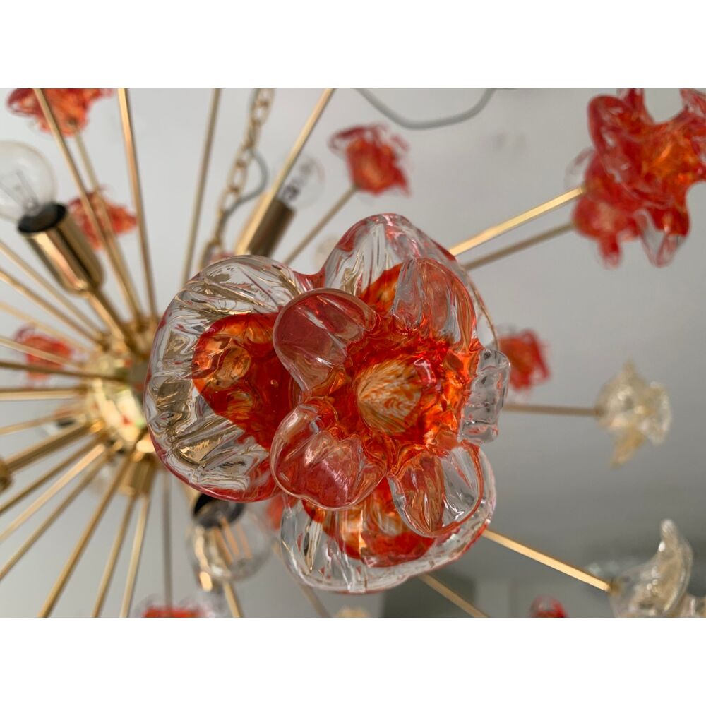 Murano glass chandelier