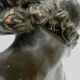 Old sculpture statue bust terracotta maternity mother child art deco 1930