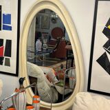 Large free-form bean mirror