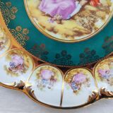 Porcelain dish Karlsbader decoration after Fragonard