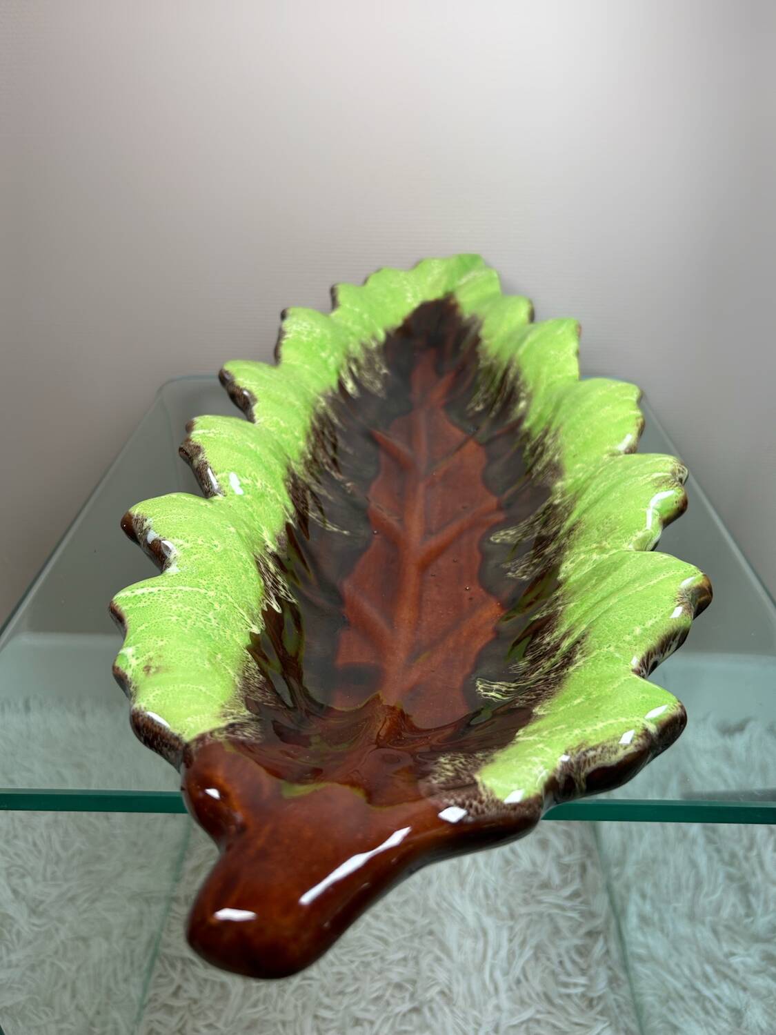 Large Vallauris ceramic bowl from the 60s