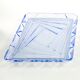 Art Deco tray, glass, Czechoslovakia, 1930s